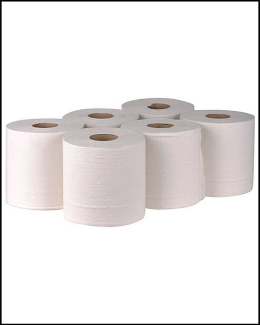 White Large Rolls Pack of 6