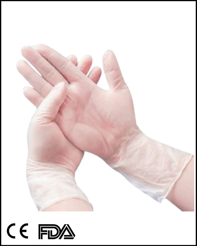 CE Approved Disposable Vinyl Gloves (Synguard)